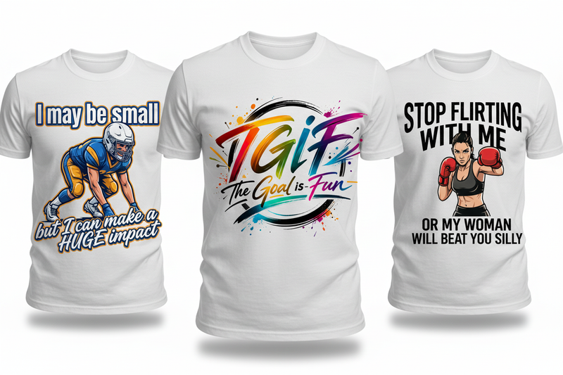 Three Tees Mockup